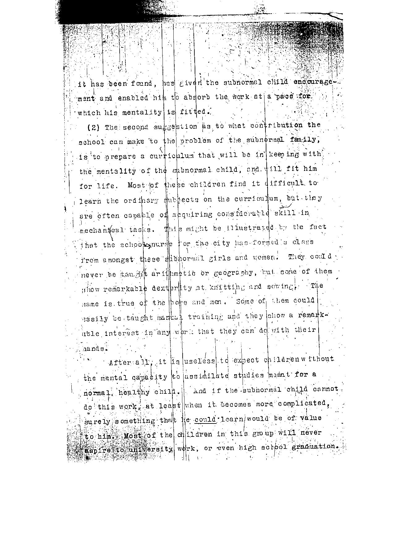 Tommy douglas masters thesis